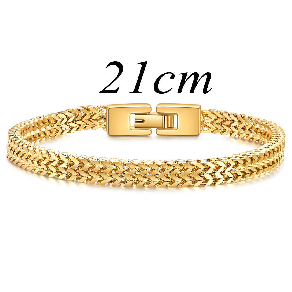 Men's Fashion Personalized Titanium Steel Bracelet