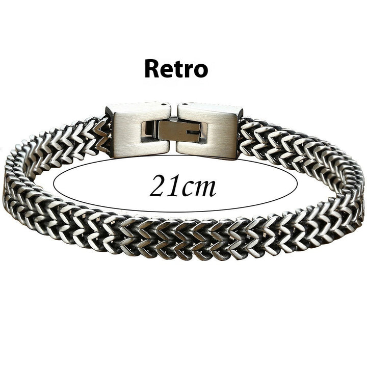 Men's Fashion Personalized Titanium Steel Bracelet