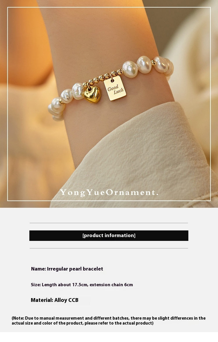 Niche Love Baroque Freshwater Pearl Bracelet