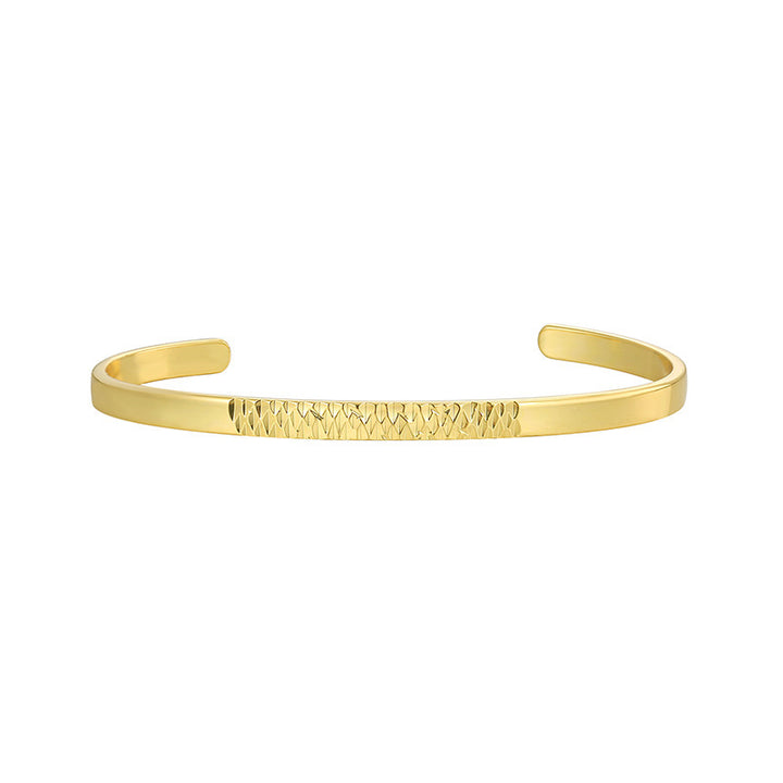 Carven Design Pattern Bracelet Simple Personalized All-match Cold Style