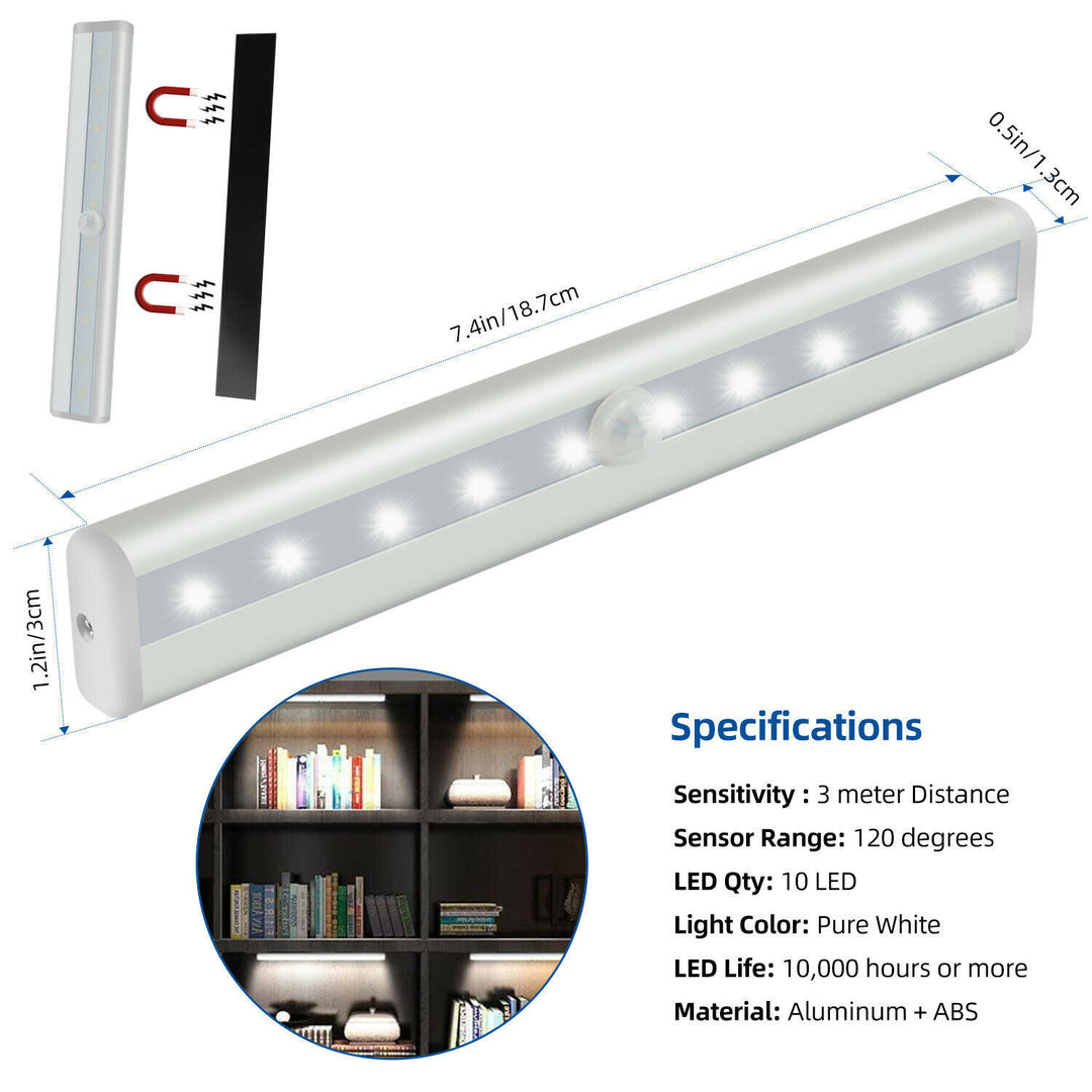 Senzor de mișcare fără fir sub dulap LED LED Light Bucătărie lampă de noapte