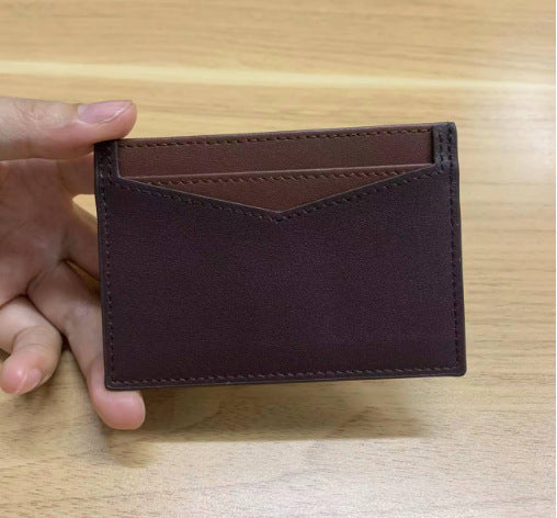 Ultra-Thin Large Capacity Multi Card Holder First Layer Cowhide Card Holder