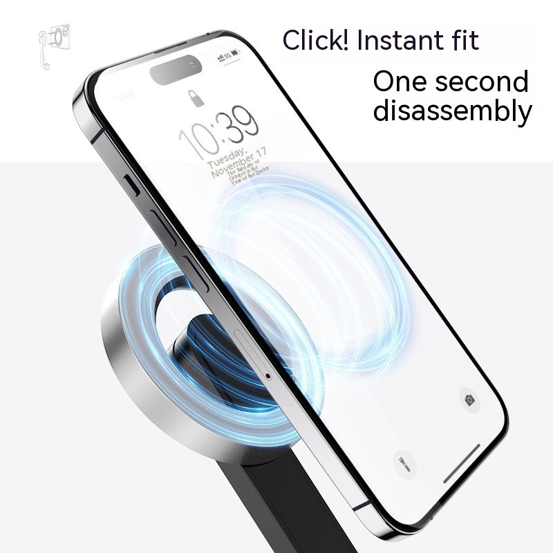 Telefon mobil magnetic mini selfie stick bluetooth telecomandă din aluminiu aliaj