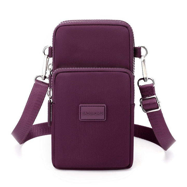 Oxford Pânză pentru femei Crossbody Halter Lightweight Telefon Mobile Geantă