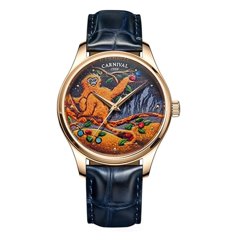 New Chinese Zodiac Animal Hair Watch