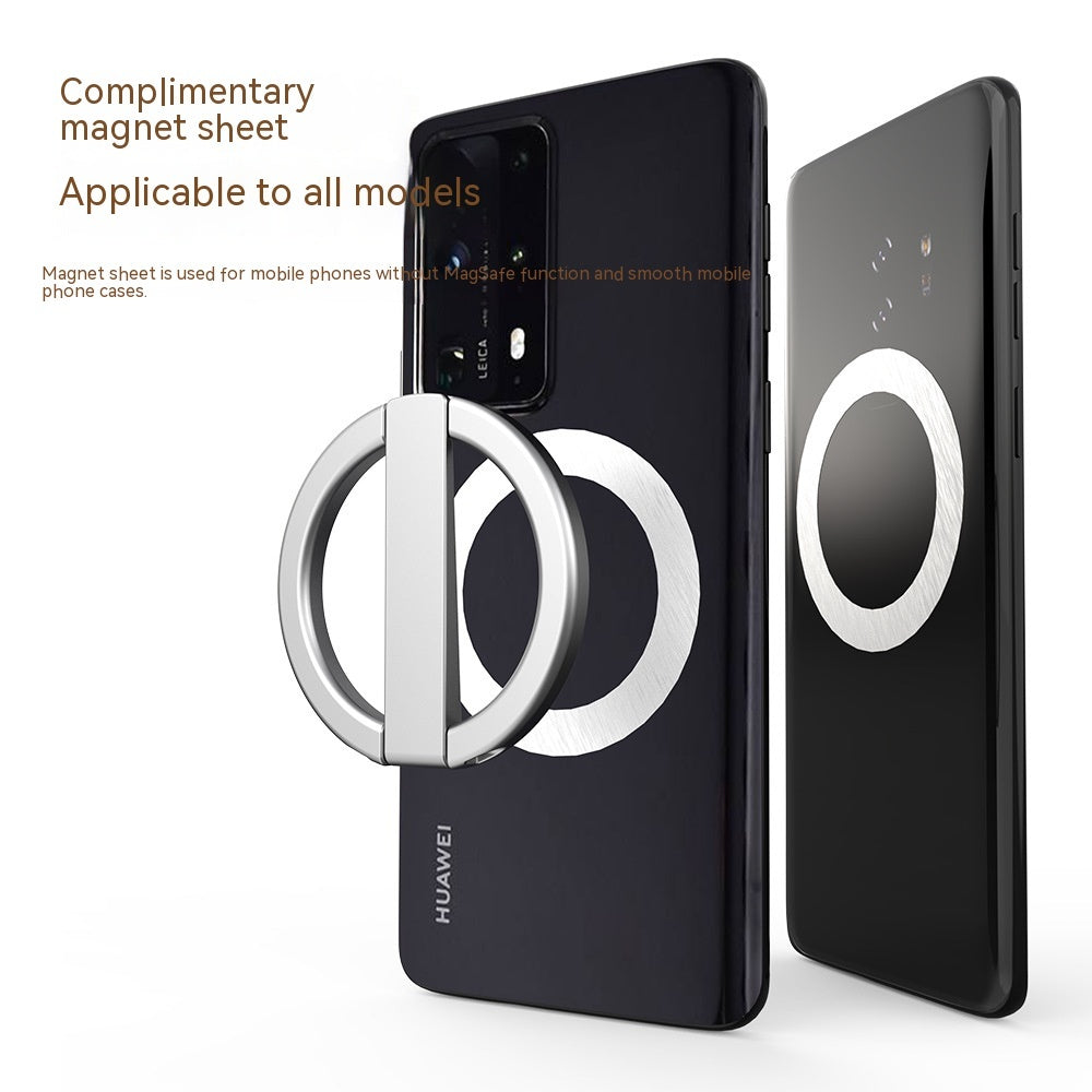 Magnetic Portable Invisible Fastened Ring Mobile Phone Holder