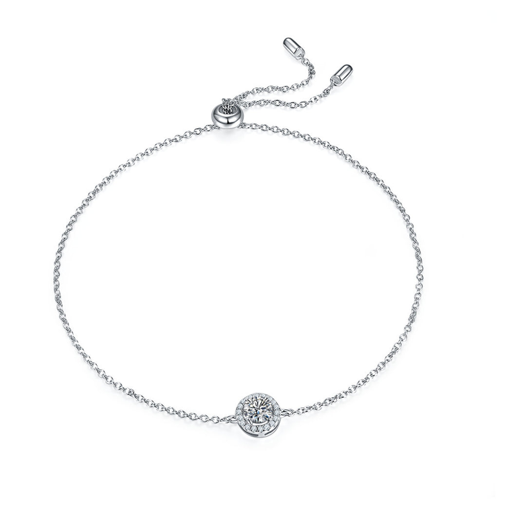 Brățară simplă în stil inse 925 Sterling Silver Diamond Sweet Cool