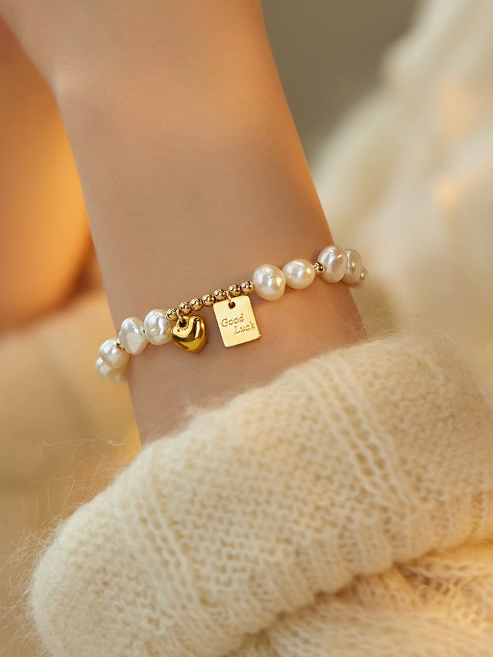 Niche Love Baroque Freshwater Pearl Bracelet