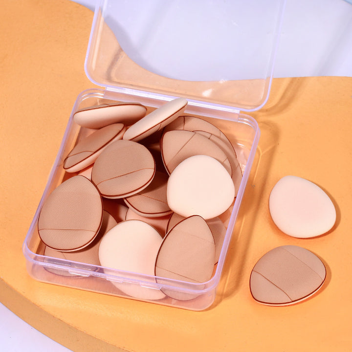 51020 PCs Mini Finger Puff Foundation Powder Detail Makeup