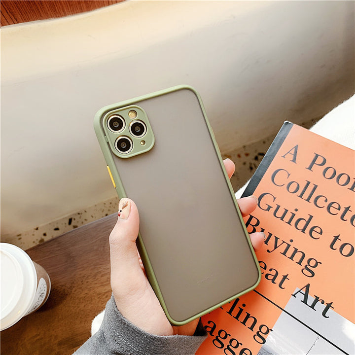 Frosted transparent phone case