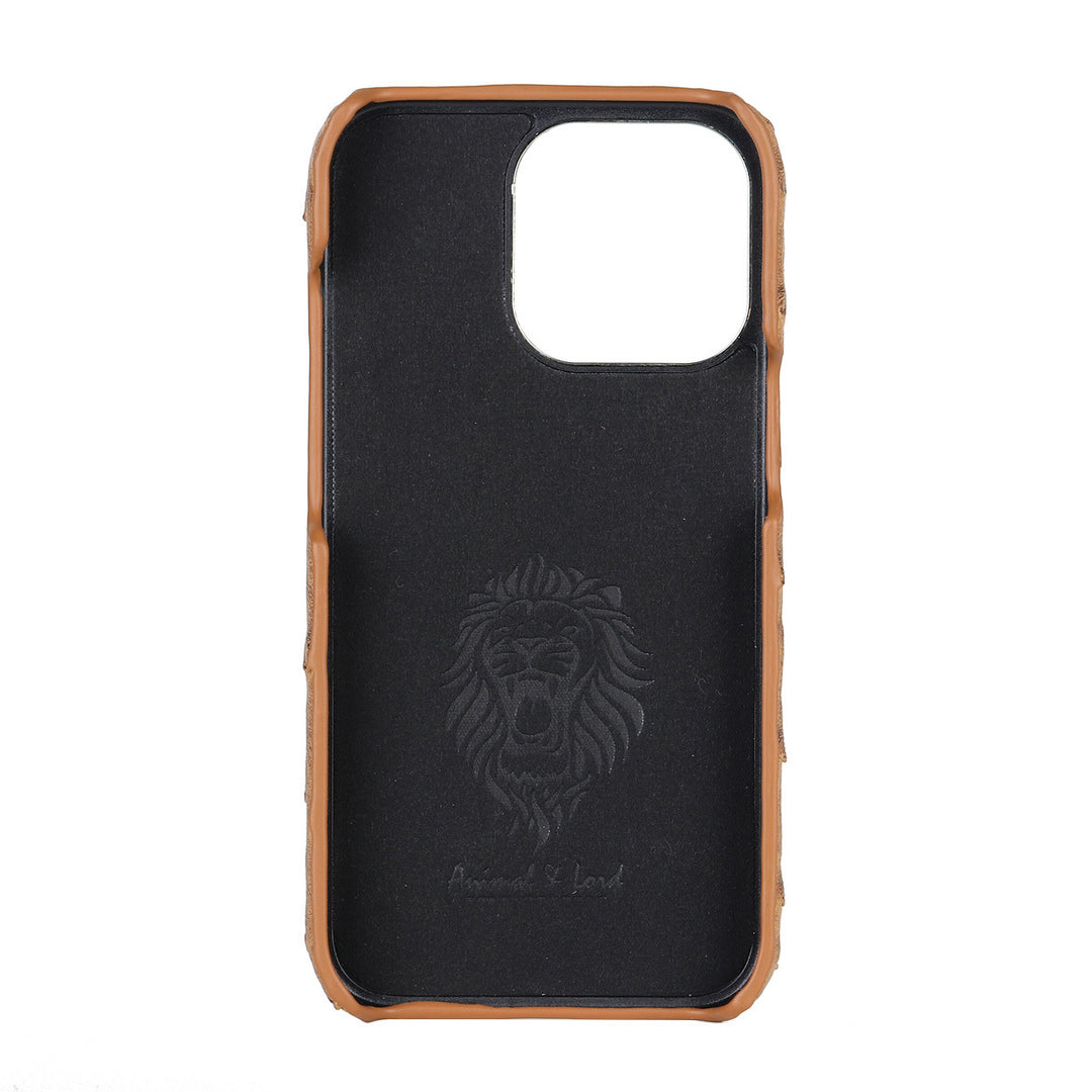 For Ostrich Texture Leather Stand Phone Case