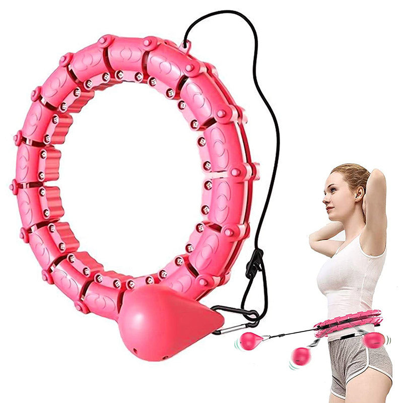 Noduri personalizate ponderate hoola fitness hoop inteligent hula subțire talie scădere în greutate noduri ponderate hoola fitness hoop inteligent hula subțire slăbiciune