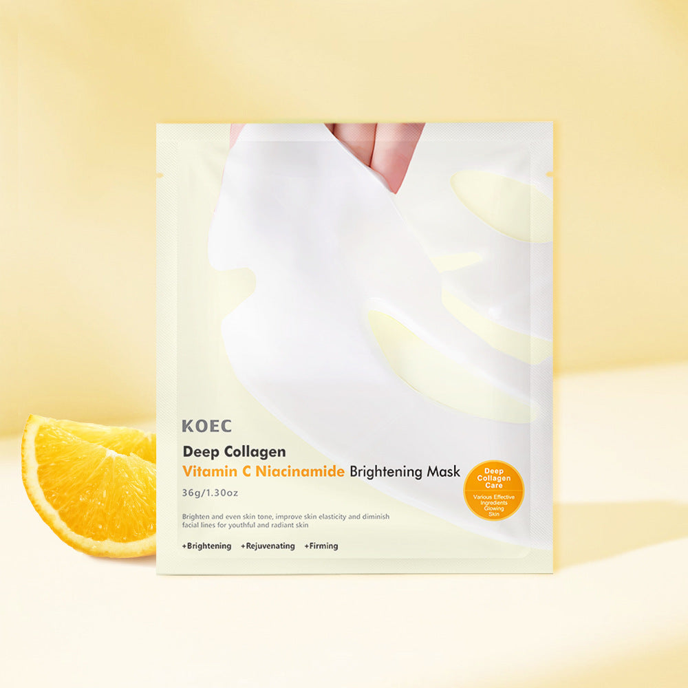 Cross-border Yellow VC Collagen Mask