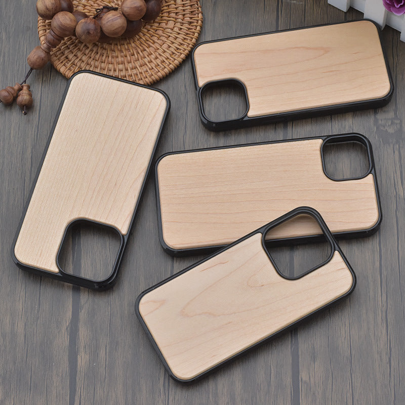 Simple And Versatile Thin Sheet Wooden Phone Case