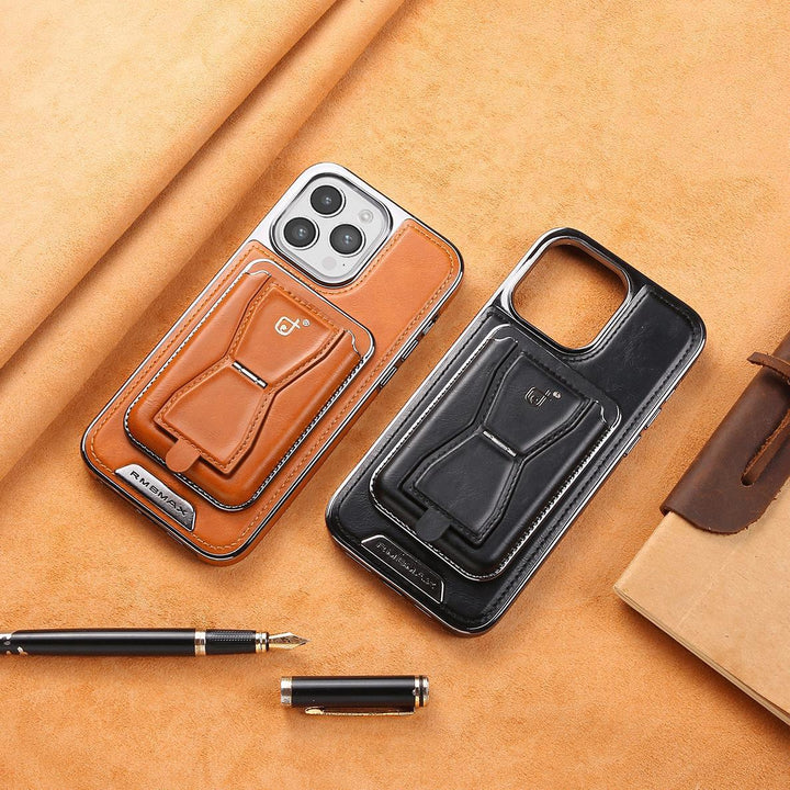 Card Holder Bracket 15promax Magnetic Suction Phone Case Applicable 4 Drop-resistant 13pm All-inclusive 12 Shell