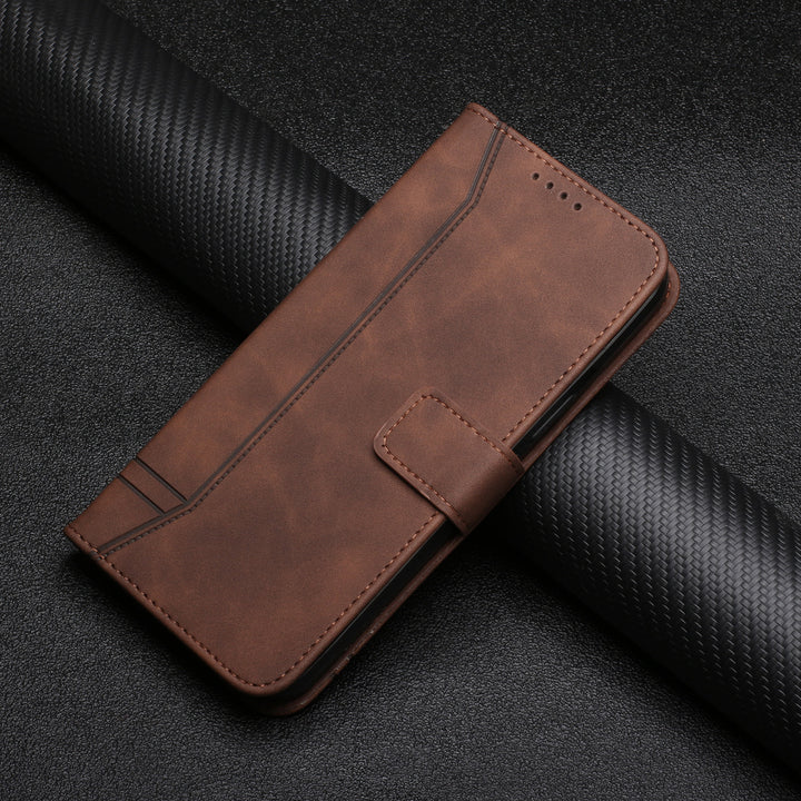 New Matte Solid Color Flip Card Wallet