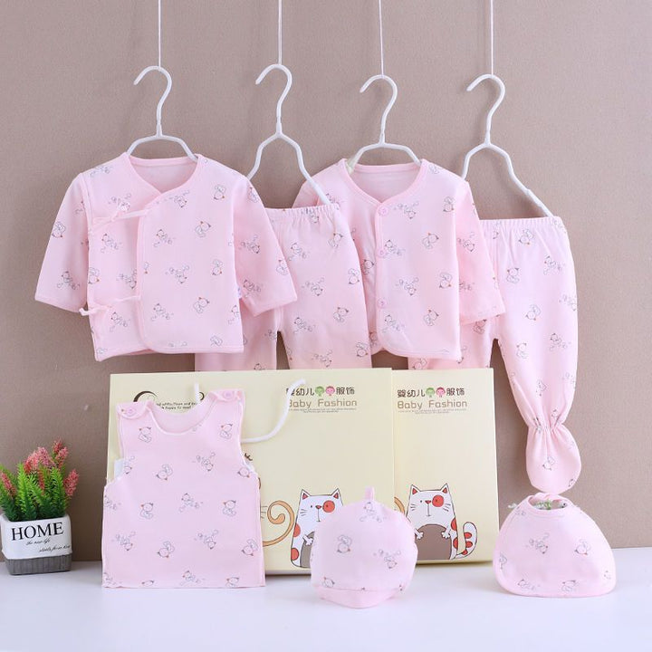 Pure Cotton Baby Clothes Spring And Autumn Summer Children Gift Box Set