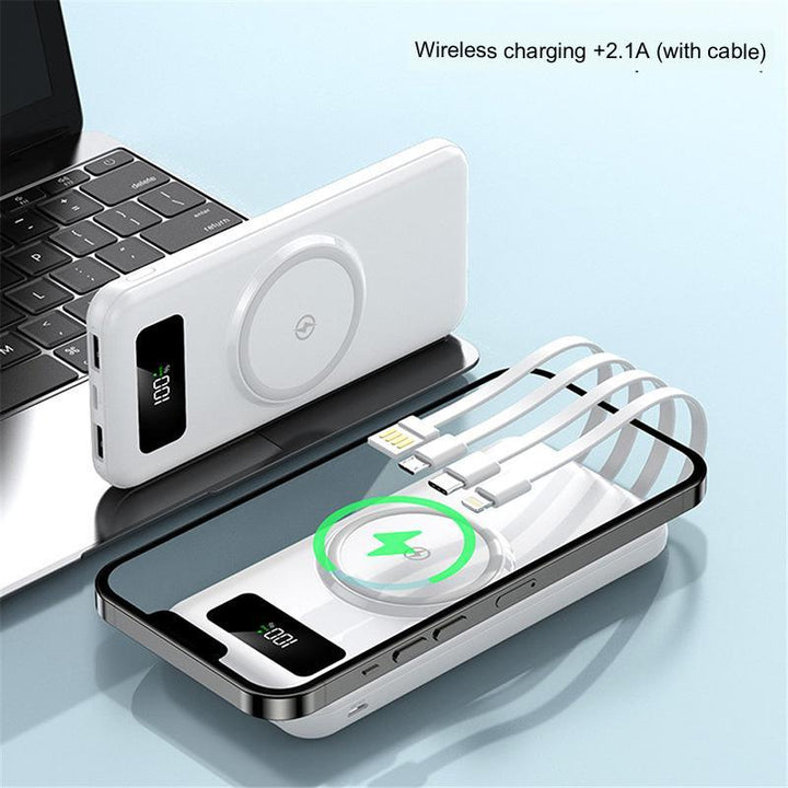 66W Comes With 3 Wires Super Fast Charge 20000mAh Power Bank Large Capacity Mobile Power