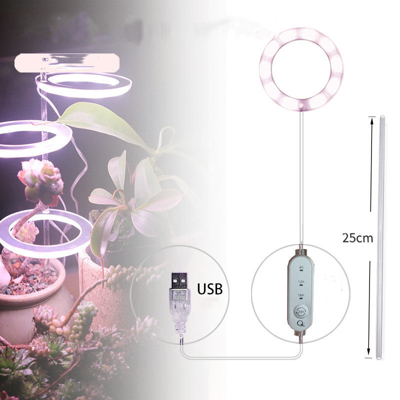 LED GROW Light Spectrum Full Spectrum Phyto Grow Lampa USB Phyto Lamp pentru plante Iluminat de creștere pentru plante interioare