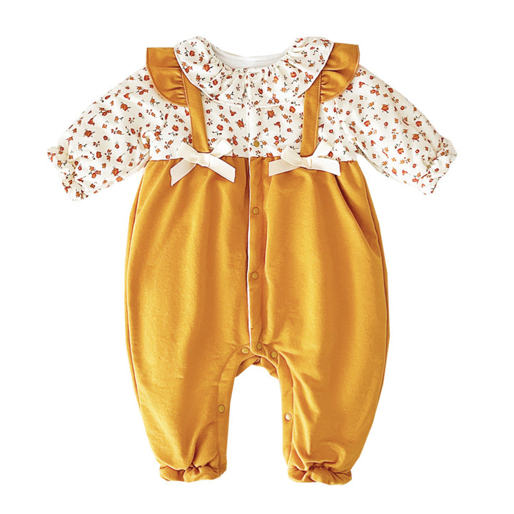 Baby Onesie New Fake Fake Two Piece Bumbac Haine de bumbac