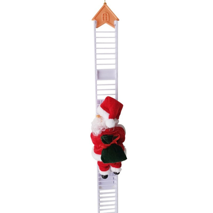 Climbing Ladder Electric Santa Claus Climbing Red Ladder Poll Jucărie