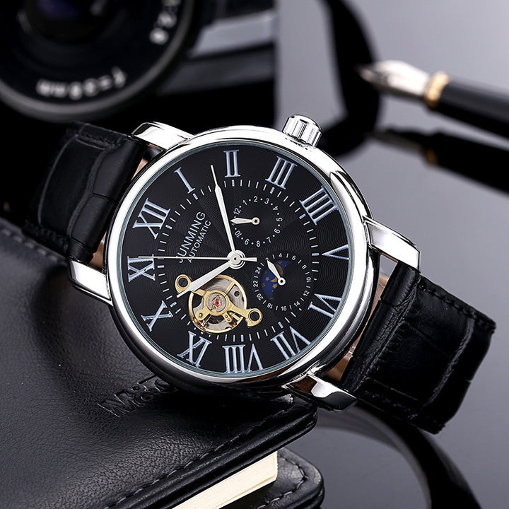 Personaje romane Junming Roman’s Meny Mechanical Watch Ipelfroof