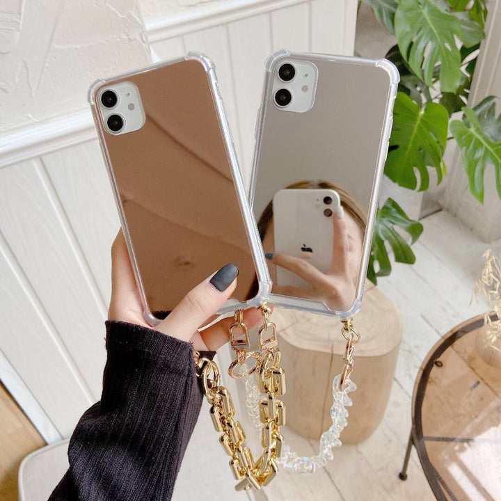 Electroplating Mirror Bracelet Phone Case Fashion