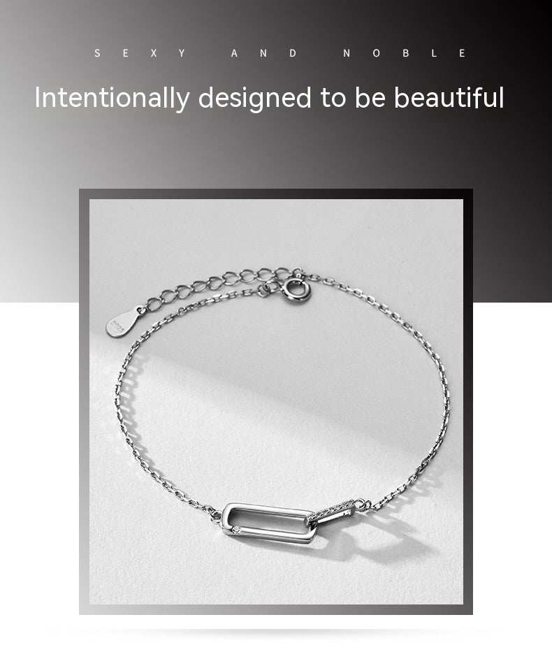 Women's Sterling Silver Geometric Original Bracelet