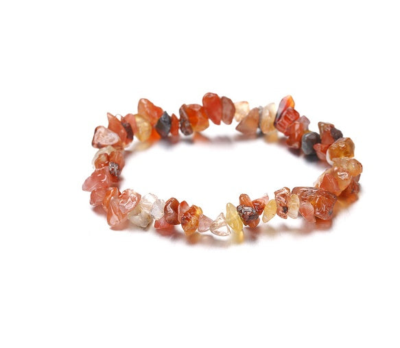 Natural Crystal Crushed Stone Fashion Bracelet