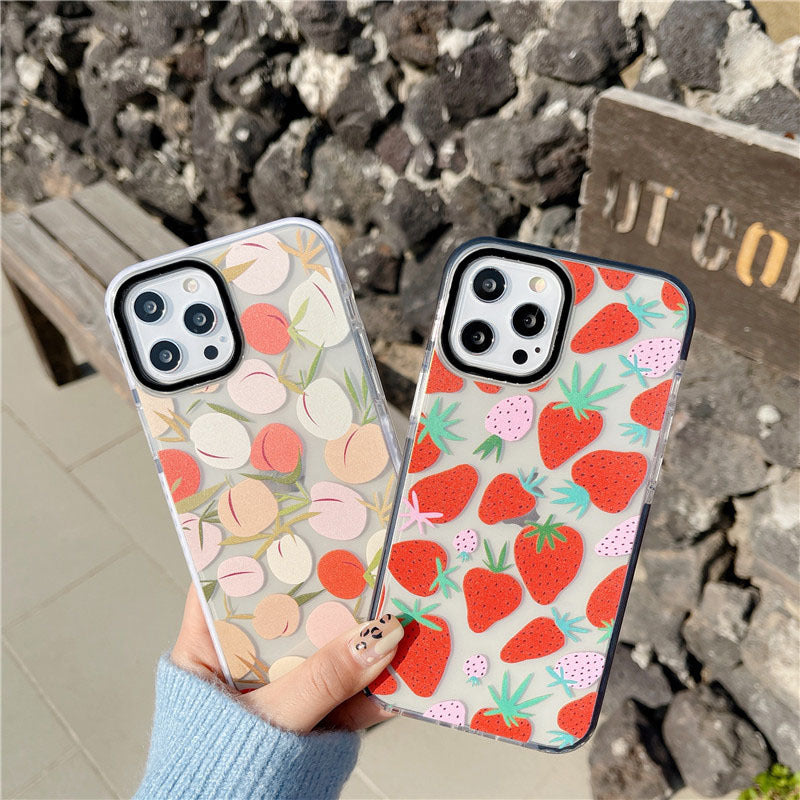 Strawberry Flower Fashion Personality Phone Case