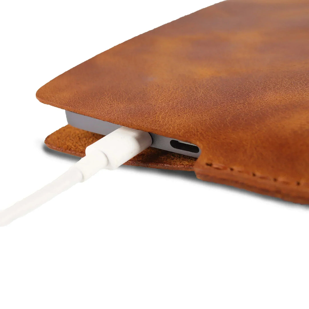 Macbook Air 13 Plain Leather Case